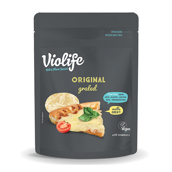 Queso vegano rallado sabor Original Violife