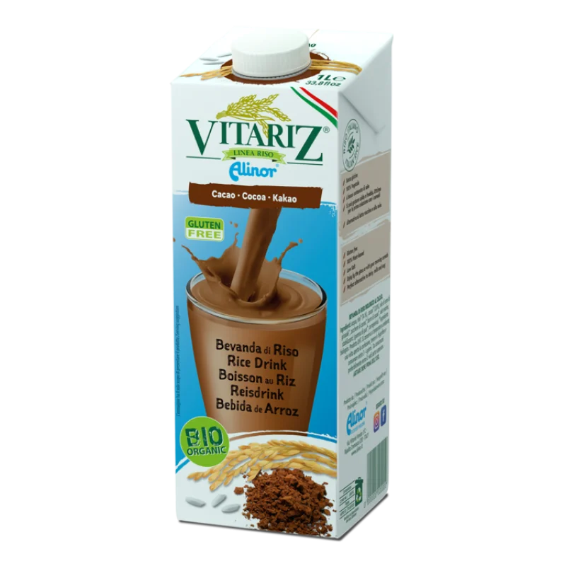 Bebida de arroz ecológico con cacao Vitariz