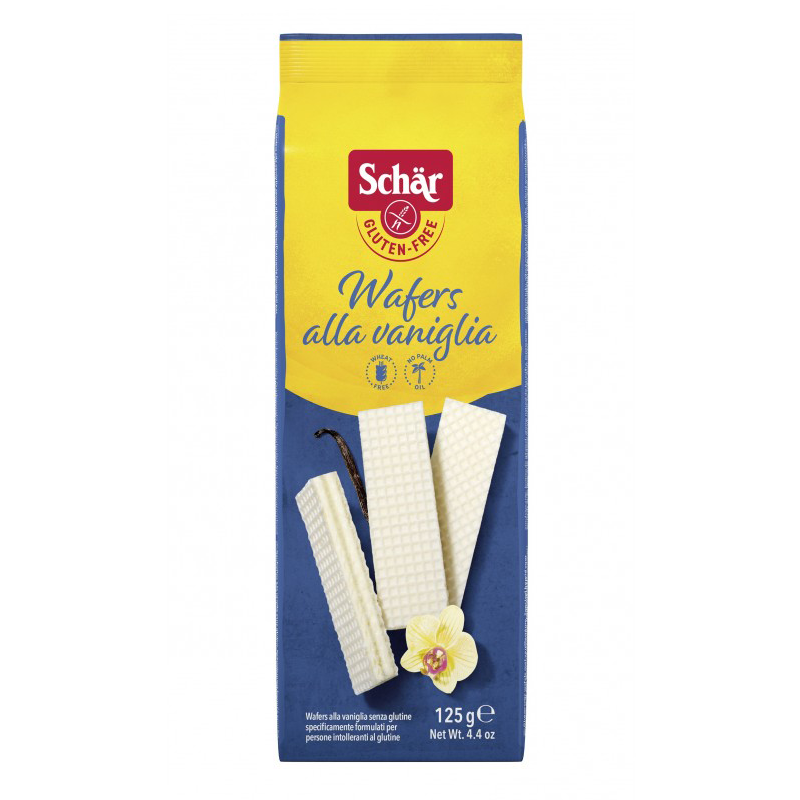 Wafer vainilla Schar 125g.