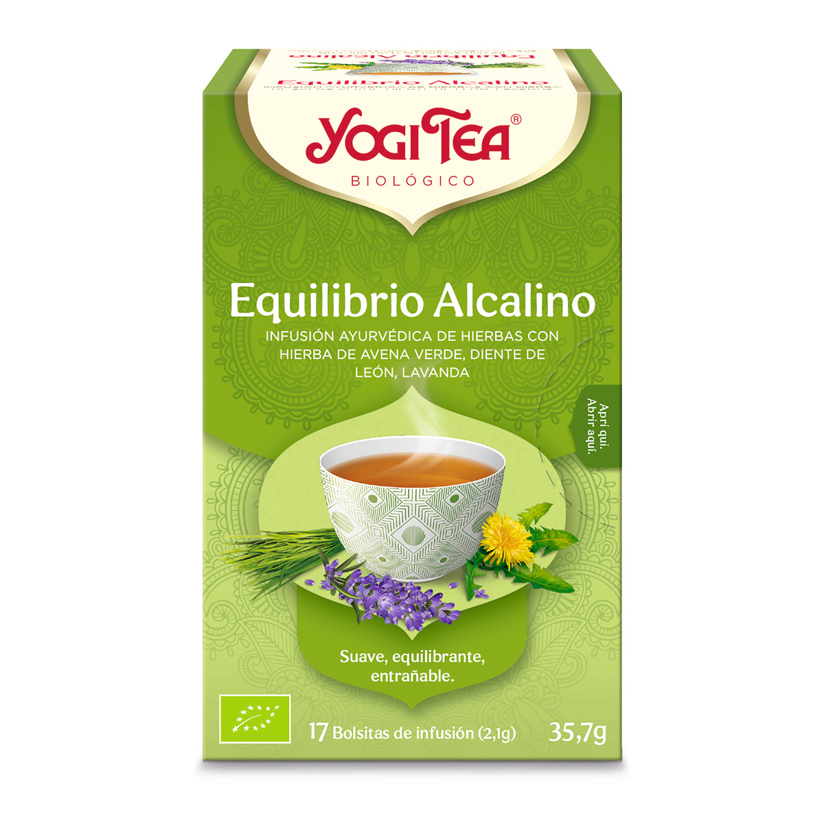 Yogi Tea Equilibrio alcalino 17 bolsitas