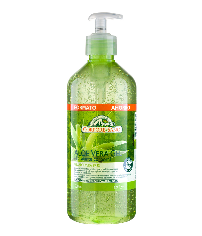 Gel aloe vera dosificador Corpore 500ml. en Biosano