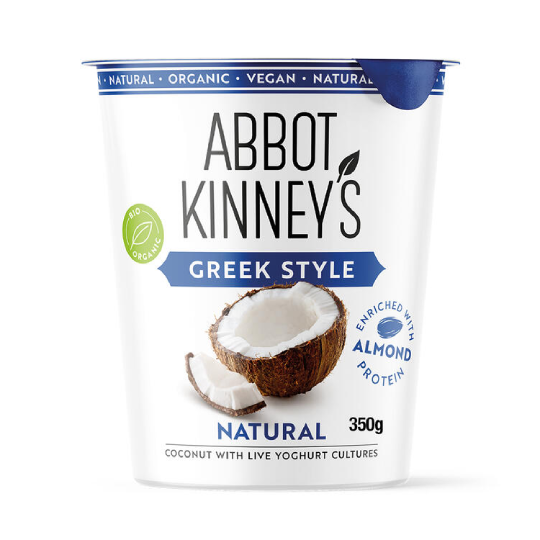 Abbot Kinney's Yogur griego vegetal de coco 350 gramos