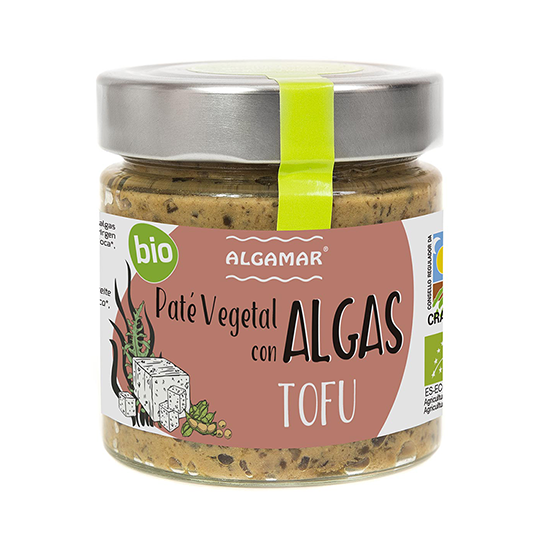 Paté de algas eco Algamar 200g.