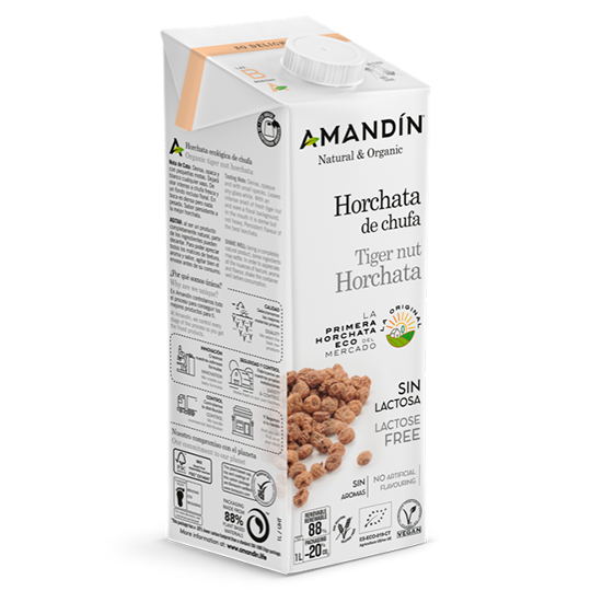 Horchata ecológica Amandin 1 litro