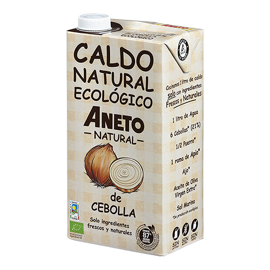 Caldo de cebolla ecologico Aneto