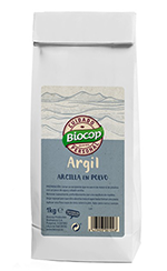 Arcilla blanca Argil para uso externo Biocop 1kg.