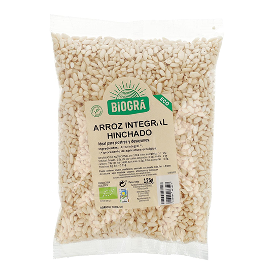 Arroz integral hinchado eco Biográ 125 gramos