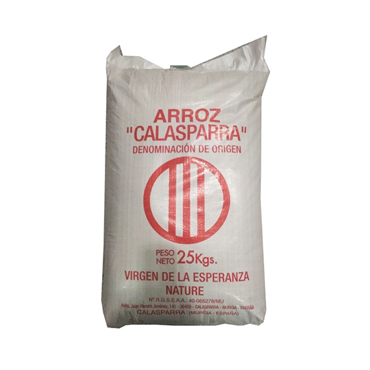 Arroz integral Calasparra saco 25 kilos - Ítem