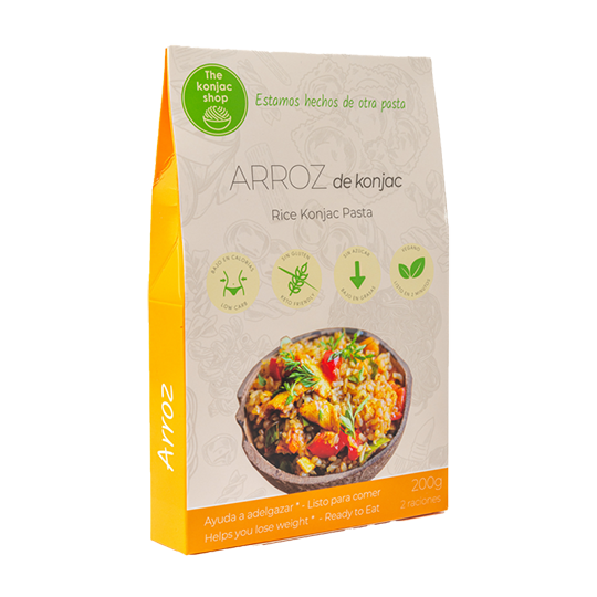 Arroz de konjac The konjac shop 200g.