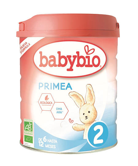 Leche infantil Primea 2 Babybio 800 gramos