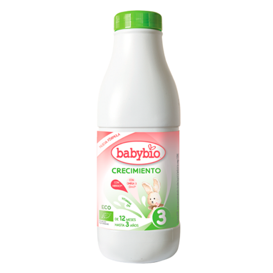 Babybio Leche líquida ecológica Crecimiento 1 litro