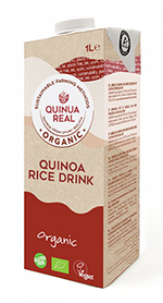 Bebida de quinoa real y arroz Quinua Real 1l.