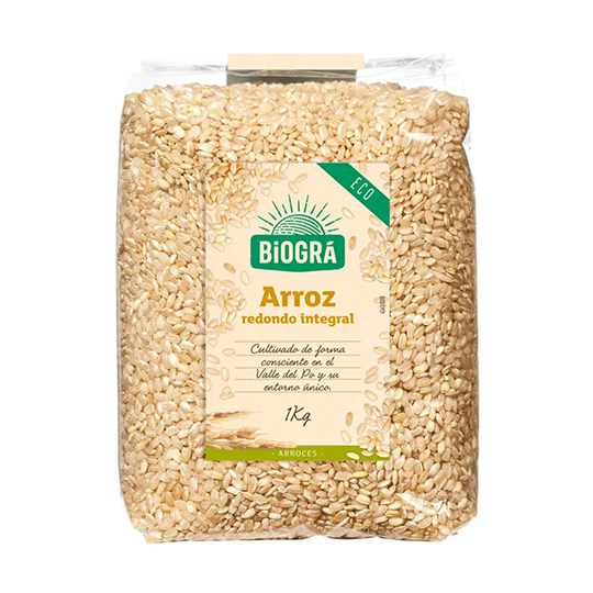 Arroz integral redondo ecológico Biográ 1 kilo