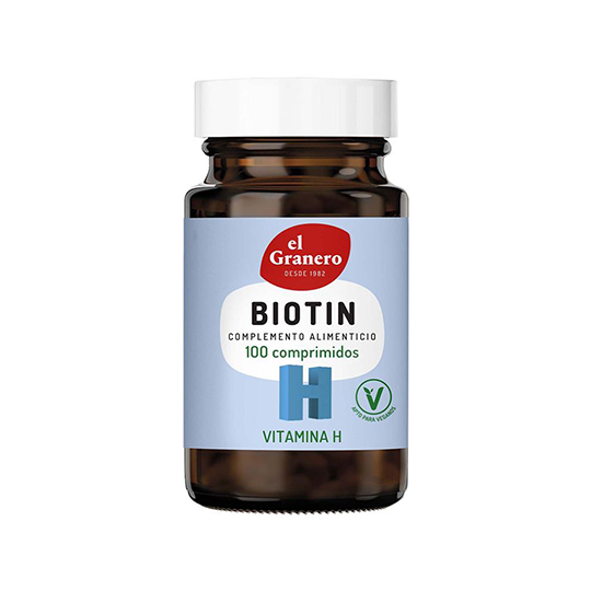 Biotin (vitamina h biotina) El Granero Integral