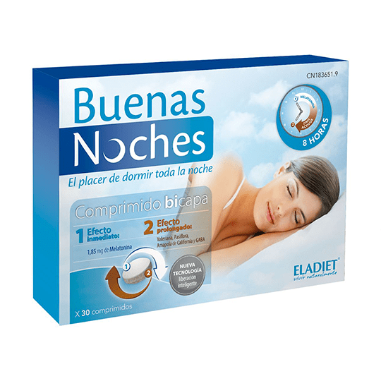 Buenas noches de Eladiet 30 comprimidos