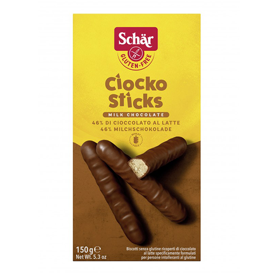 Ciocko sticks sin gluten Schar 150g.