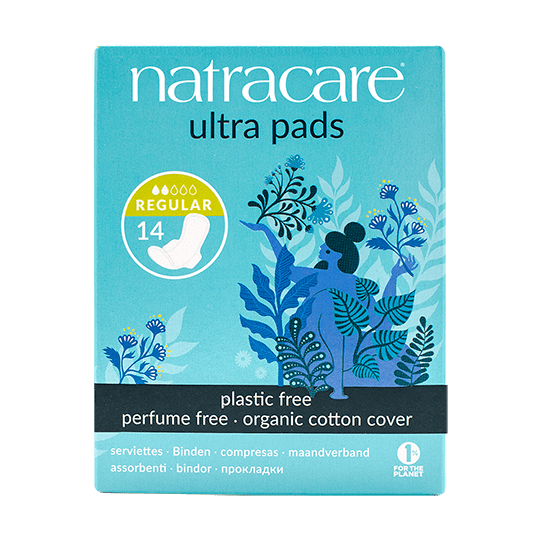 Compresa natural con alas Natracare 14 unidades