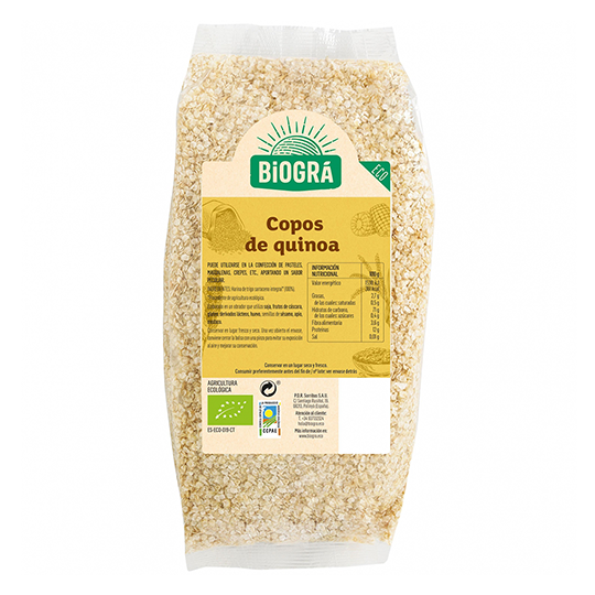 Copos de quinoa Biográ 300g.