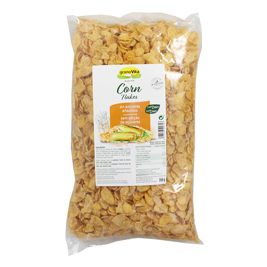 Corn flakes sin azúcar Granovita 350g.