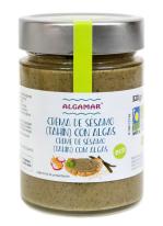 Crema sésamo con algas Algamar 320g.