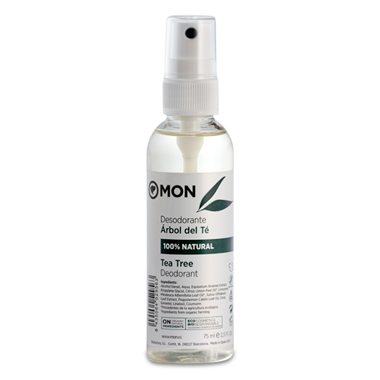 Desodorante Mon de árbol de té spray 75 ml