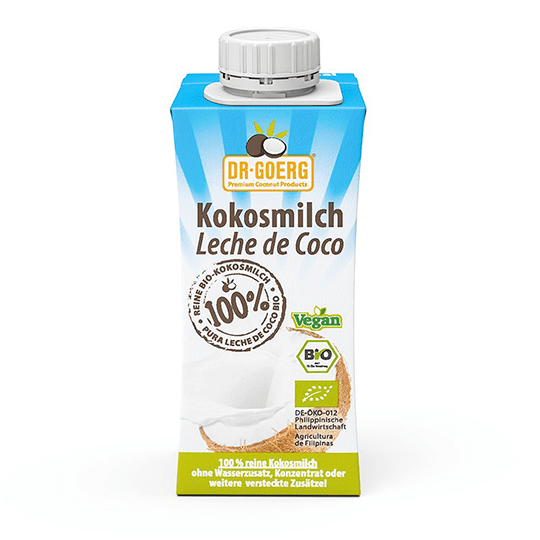 Leche de coco bio Dr. Goerg Brick pequeño