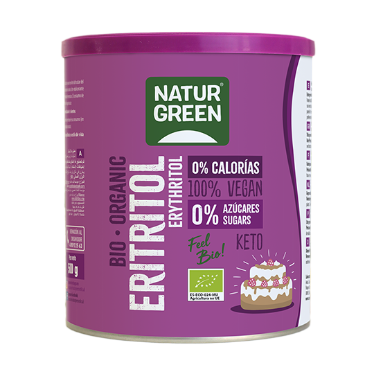 Eritritol ecológico Naturgreen 500 gramos