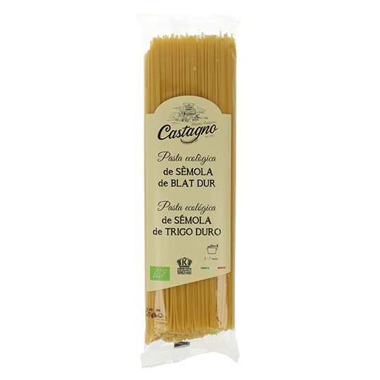 Espaguetis de sémola de trigo duro 500g.