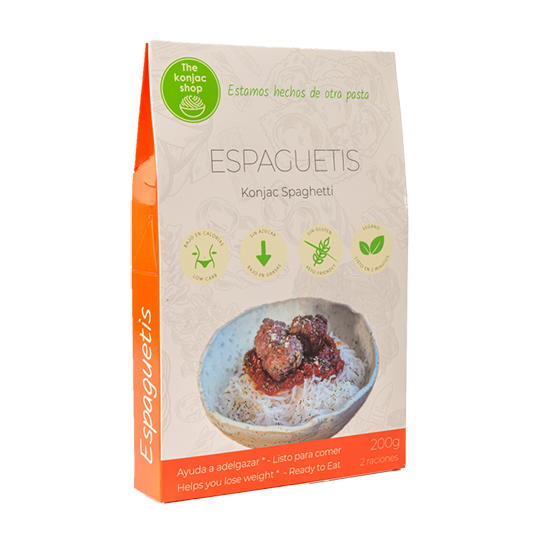 Espaguetis de konjac The konjac shop 200g.