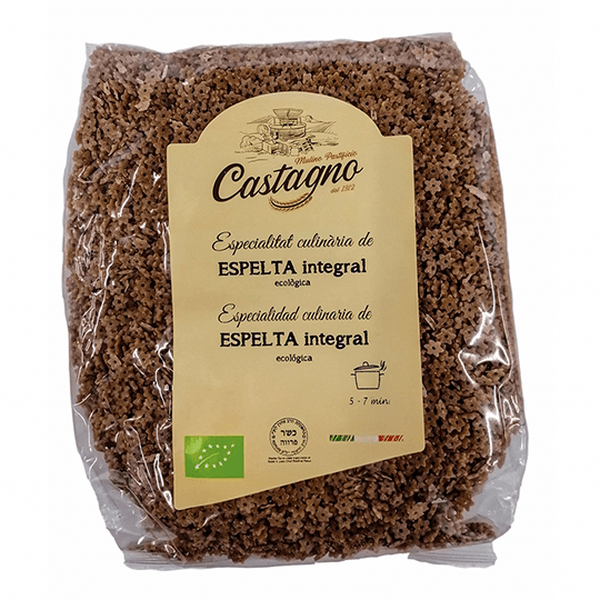 Estrellitas integrales de espelta 500g.