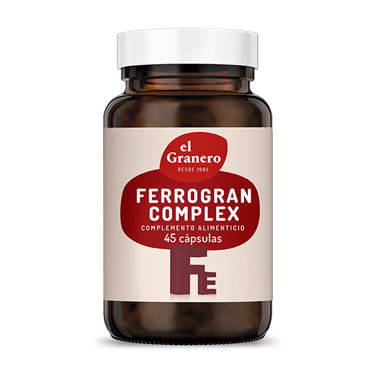 Ferrogran 45 cápsulas 650mg.