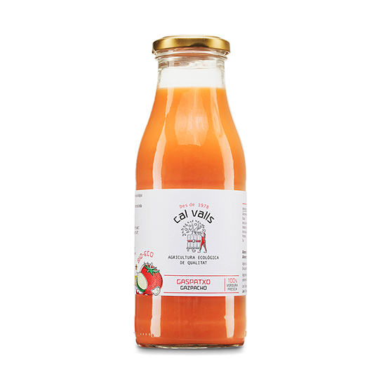 Gazpacho bio Cal Valls 500ml.