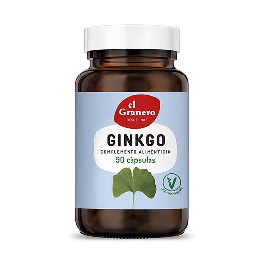 Ginkgo biloba Plus El Granero Integral 90 cápsulas 510mg.