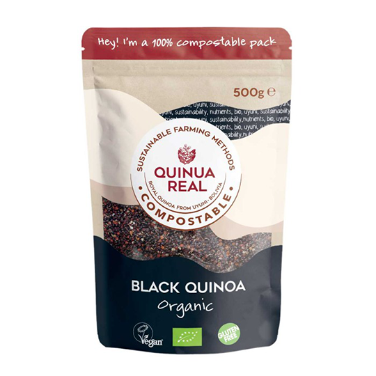 Quinoa negra quinua real 500g.