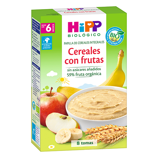 Cereales con Frutas Bio Hipp 250 gramos