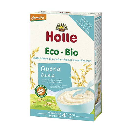 Papilla de copos de avena Holle a partir de 4 meses