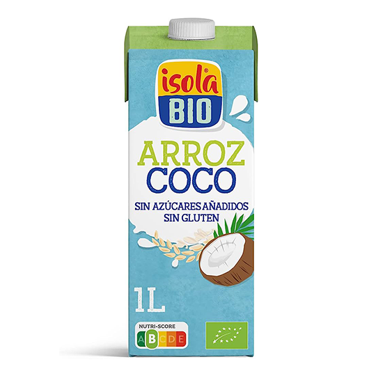 Bebida de arroz coco Isola Bio