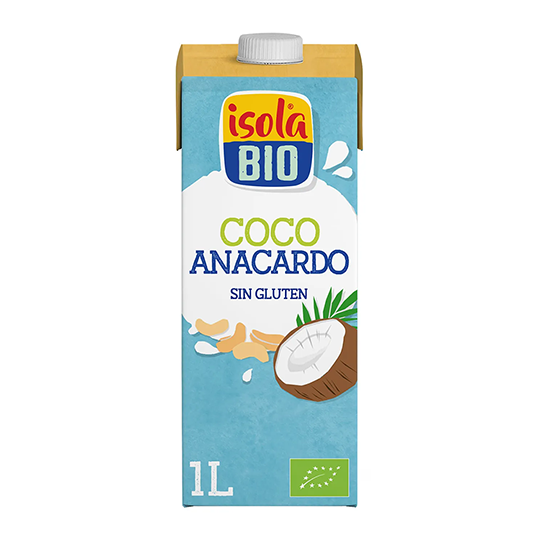 Bebida de coco y anacardos Isola Bio