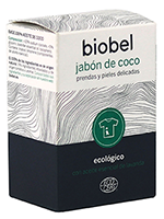 Jabón pastilla coco Biobel 240g
