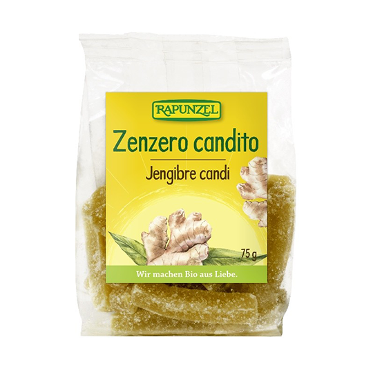 Jengibre candi Rapunzel 75g.