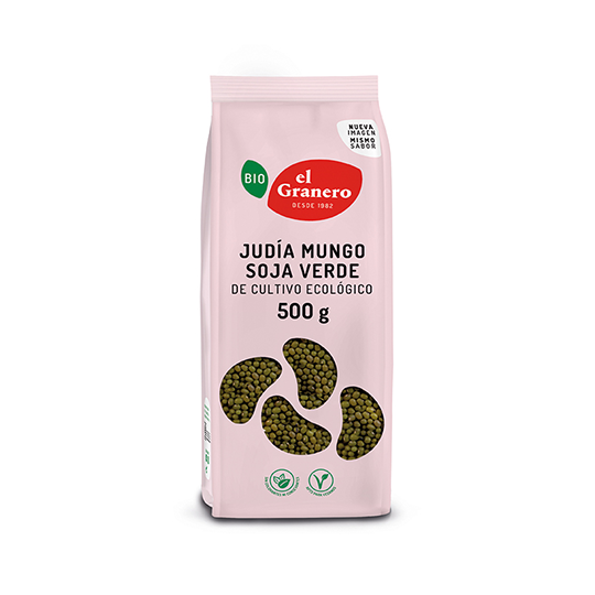 Soja verde bio El Granero Integral 500g.