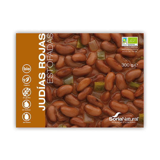 Judías rojas estofadas Soria Natural 300g. 