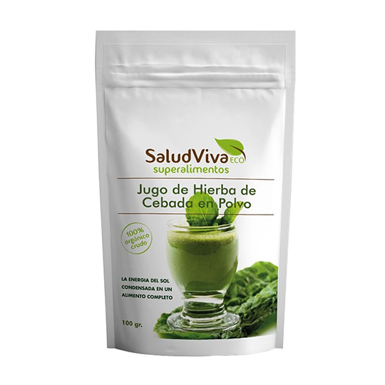 Jugo de hierba de cebada ecológica en polvo Salud Viva