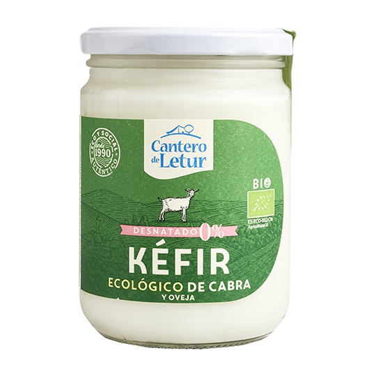 Kefir de cabra desnatado El Cantero de Letur 420g.