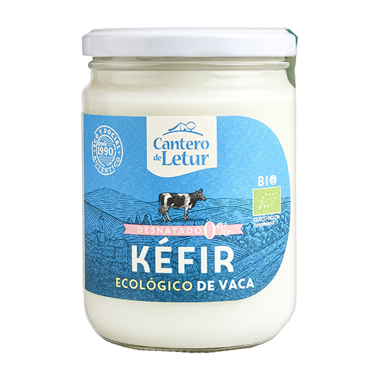 Kefir vaca desnatado El Cantero de Letur 420g.
