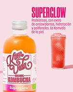 Komvida Kombucha Bio Superglow Botella 250 ml - Ítem2