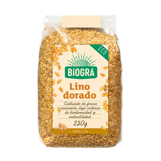 Lino dorado Biográ 250g.