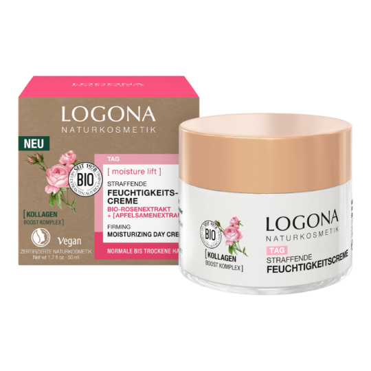 Crema Hidratante Alisadora Rosa Damascena Bio Logona