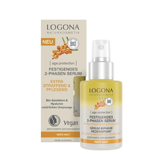 Lifting serum reafirmante antiedad Logona 30ml.