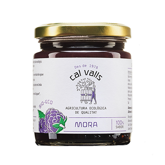 Mermelada mora Cal Valls 240g. 